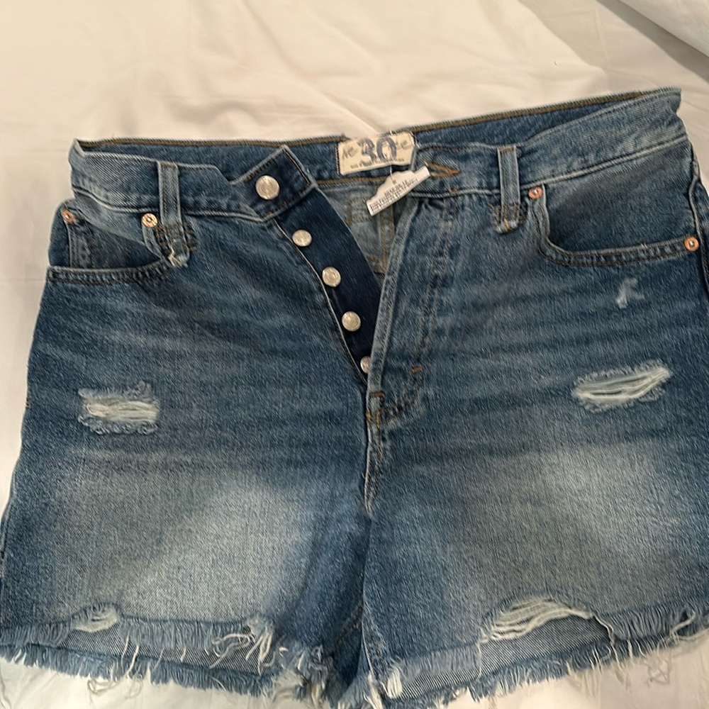 Free People Makai Jean Shorts - NWT
